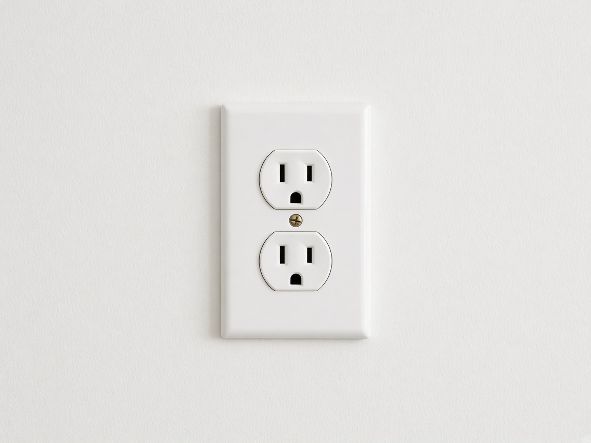 Electrical outlet ready for repair