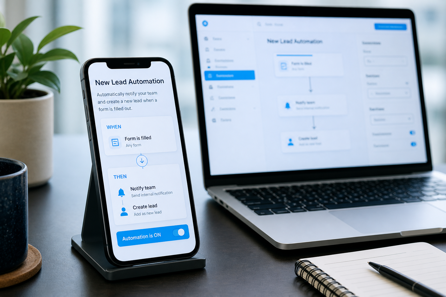 Recommended automation recipes after Smart Link
