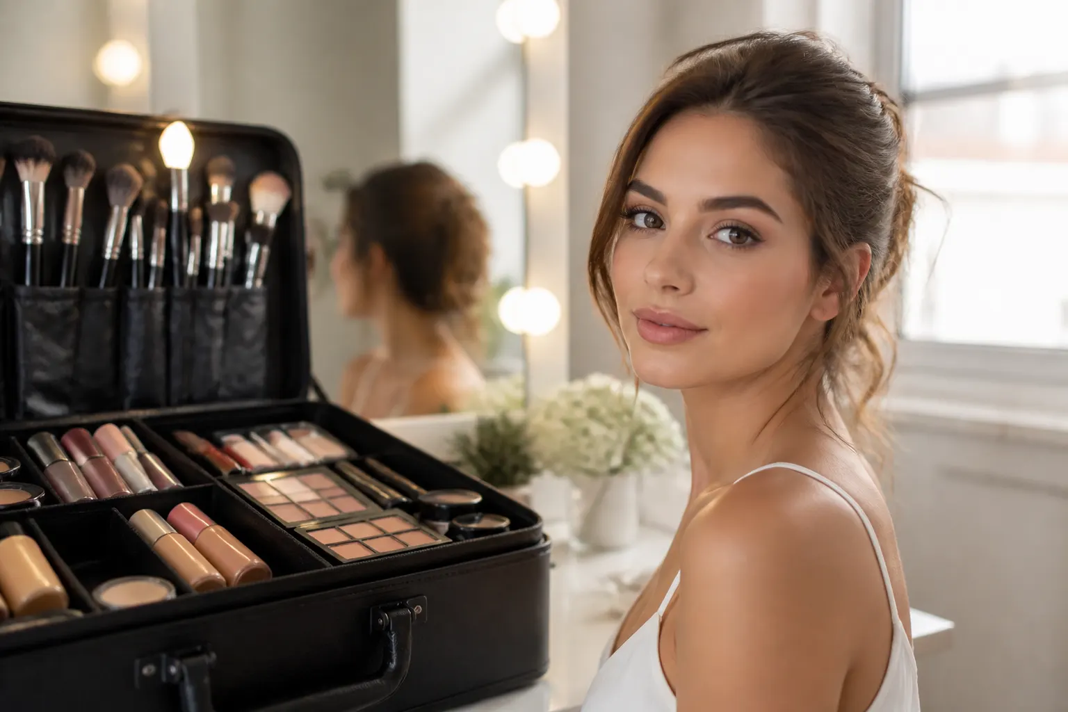 Makeup look and kit — soft glam ready for the page