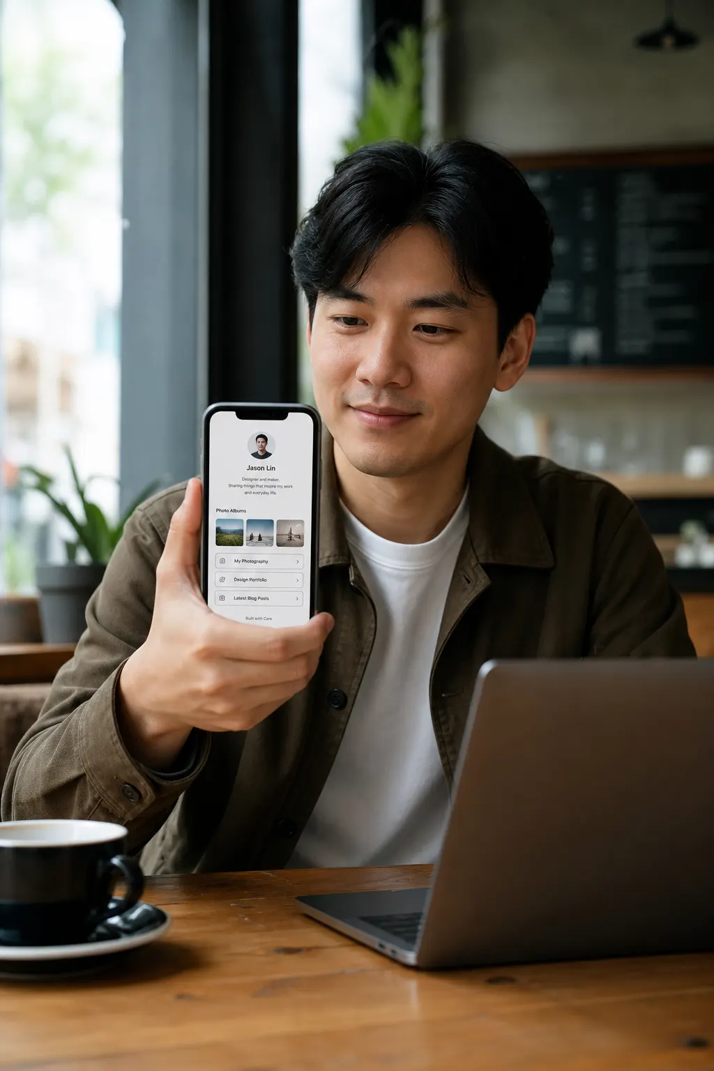 Checking automation results on a phone