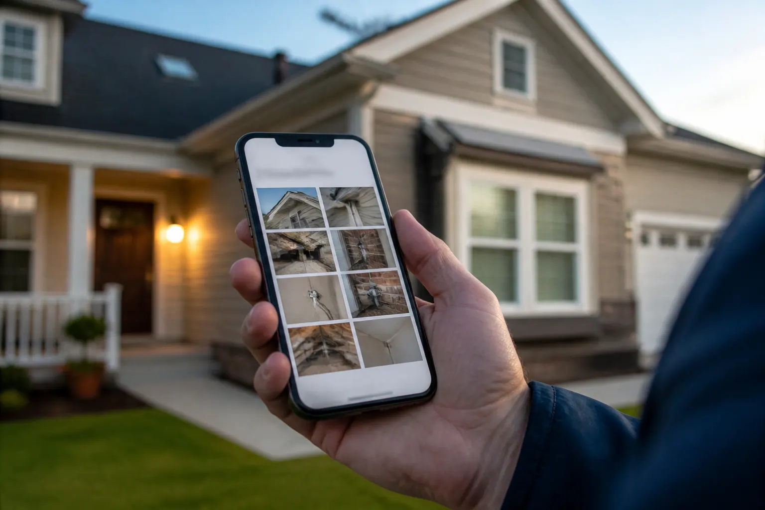 Sharing a walkthrough link from a phone
